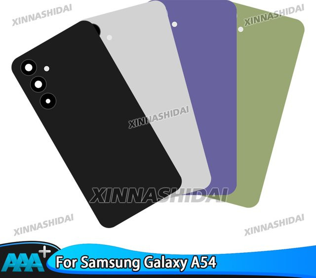 Samsung Galaxy A54 Ersatzteil Set mit neuer Batterie und Rückseite Abdeckung in Schwarz - Bild 1