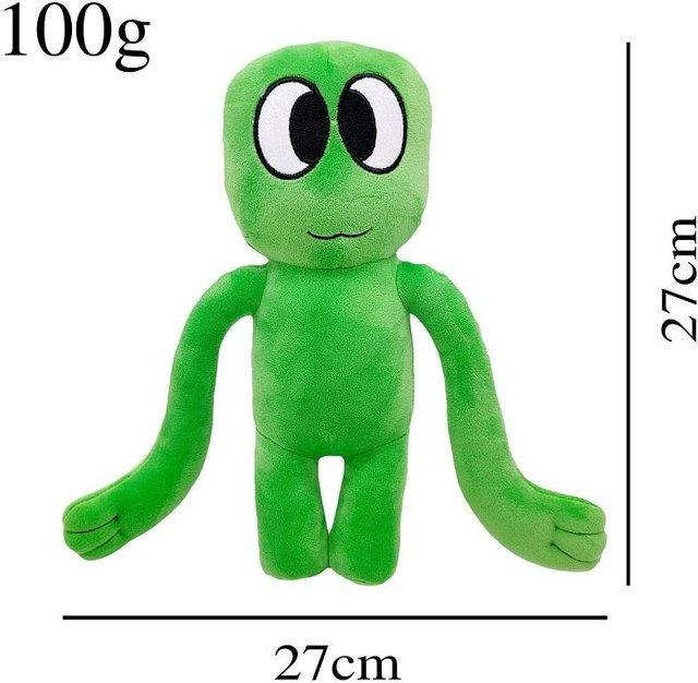 Yiran toy Regenbogen Freunde Kawaii Monster Plüschtier, Stoffpuppe, ab 14 Jahren - Bild 1