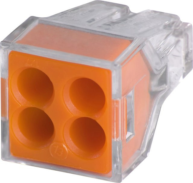 Wago Dosenklemme 773-104 in Orange - Bild 1