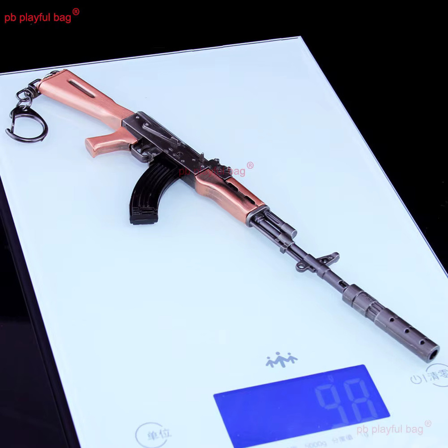 PB Playful bag, Spielzeug Pistole AKM, Metall, Modell Schlüsselbund - Bild 2