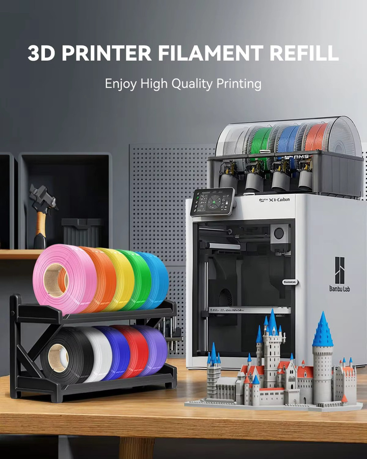 SUNLU PLA PLUS 3D-Drucker Filament Nachfüllpackung 1,75mm 5kg - Bild 2