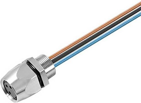 Weidmüller Sensor-Aktor-Steckverbinder 1985400000 konfektioniert in Silber - Bild 1