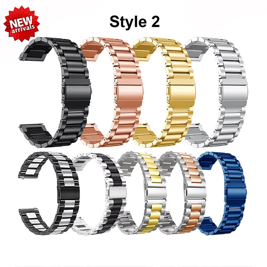 Jansin Uhrenarmband Edelstahl, Silber, Unisex - Bild 4