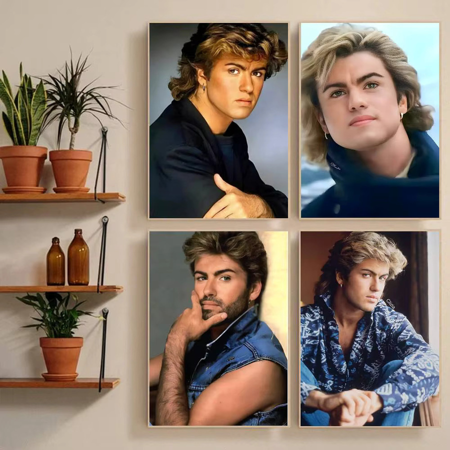 Wasserdichter Wandaufkleber George Michael Poster in Multicolour für deine Heimdekoration - Bild 2
