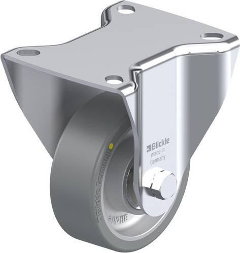 Blickle Bockrolle 741273 BK-ALTH 80K-AS in Silber/Grau mit 80mm Rad-Durchmesser und 200kg Tragfähigkeit - Bild 1