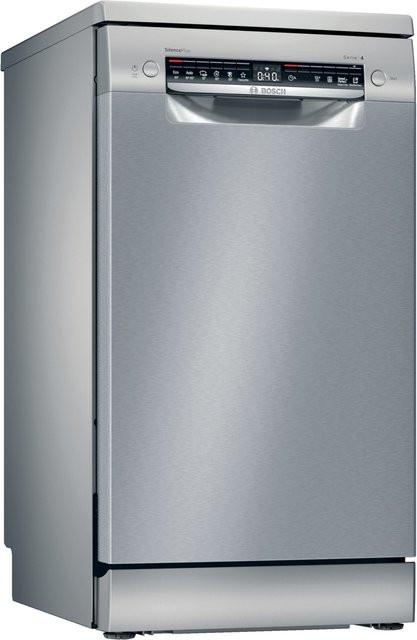 Bosch Stand-Geschirrspüler SRS4HMI61E in Silber, Breite: 45 cm - Bild 1