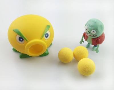 Yiran toy 1 Plants vs Zombies Erbsenschießer Actionfigur PVC - Bild 1