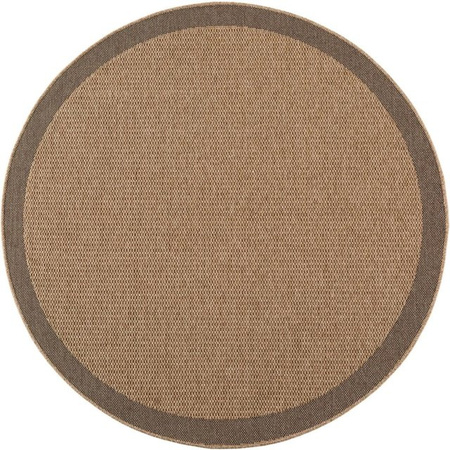 Ayyildiz Outdoor-Teppich Timber 1402 Beige rund Durchmesser: 160 cm
