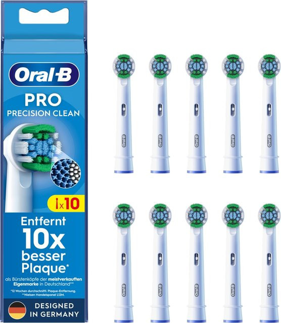 Oral-B Precision Clean Aufsteckbürsten, 10 Stück, Unisex - Bild 2