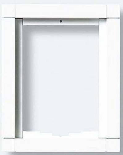 Siedle Montagezubehör für Türsprechanlagen in Weiß und Aluminium - Bild 1