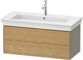 Duravit Waschtischunterschrank White Tulip in Weiß glänzend B/H/T: 98,4 x 41 x 45,8 cm - Bild 1