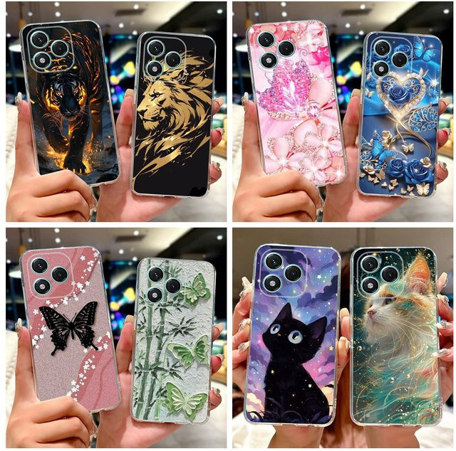 Silikon Schutzhülle mit Design für Honor 400 Lite in Multicolor - Bild 1