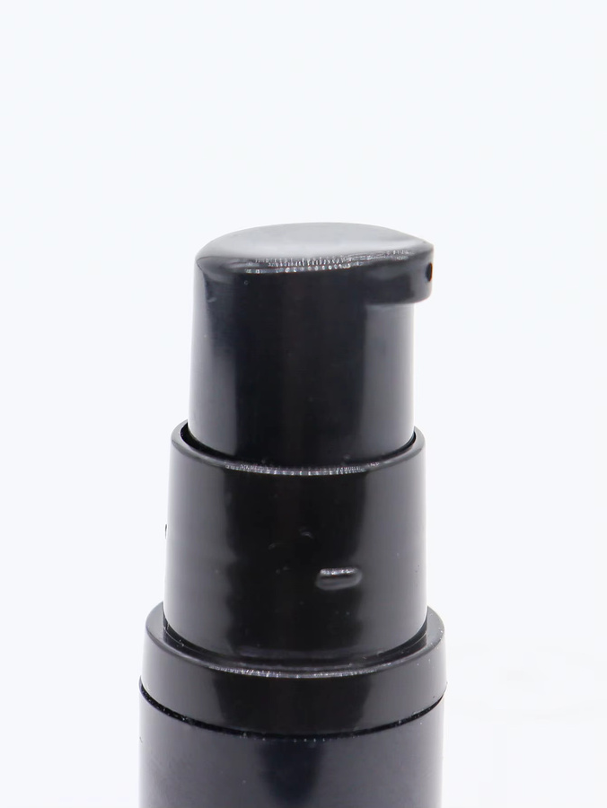 WeTrust Airless-Pump-Lotion-Flasche, 6 x 5 ml, schwarz, mit durchsichtigem Deckel - Bild 2