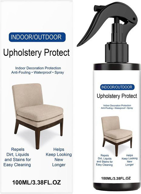 KineShineX Stoffspray für Sofa und Teppich als Polsterauffrischer für Heimtextilien und Möbel, Weiß, 100 ml - Bild 1