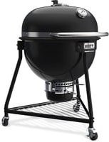 Weber Summit Kamado E6 Holzkohlegrill in Schwarz - Bild 1