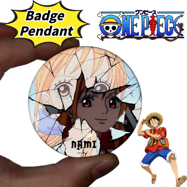 ONE PIECE Brosche, Anime-Charakter, Bunt, Reflektierend - Bild 1