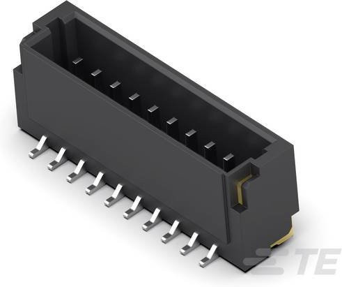 TE Connectivity Einbau-Stiftleiste Standard Schwarz 1-2367197-0 aus Kunststoff - Bild 1