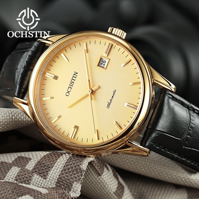 OCHSTIN Armbanduhr Automatik, Edelstahl, Gold, Bicolor, Herren - Bild 1