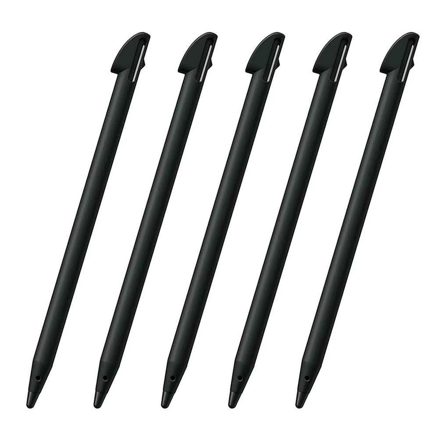 5er Set Nintendo Wii U Stylus Stifte aus schwarzem Kunststoff für das Nintendo Wii U Gamepad - Bild 2