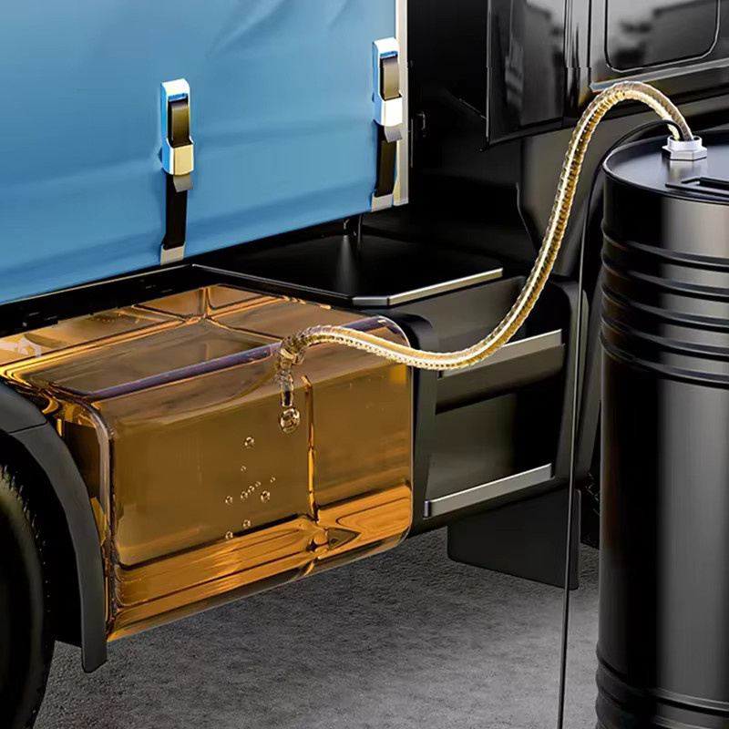Tragbare elektrische Öltransferpumpe mit Lithium-Akku für Diesel und Wasser, wiederaufladbare Dual-Use-Pumpe mit hohem Durchfluss und Saugleistung - Bild 2