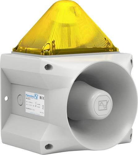 Pfannenberg Optisch-akustischer Signalgeber PA X 20-15 24 DC YE 7035 Gelb 24 V/DC 120 dB - Bild 1