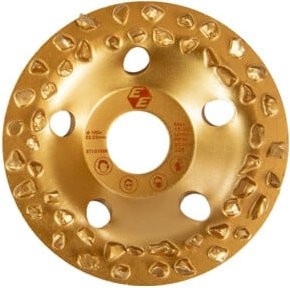 Eibenstock Hartmetall-Frässcheibe grob in Gold Durchmesser: 100 mm - Bild 1