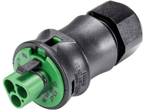 Wieland Electric 96.022.4155.7 Steckverbinder in Grün und Schwarz - Bild 1