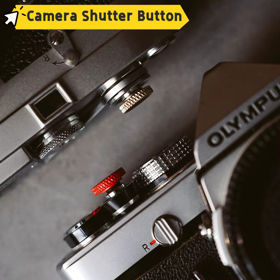 Coogens Universal Metall Kamera Auslöser Schutz in Blau für Canon Nikon Leica Fuji DSLR und Mirrorless Zubehör - Bild 2