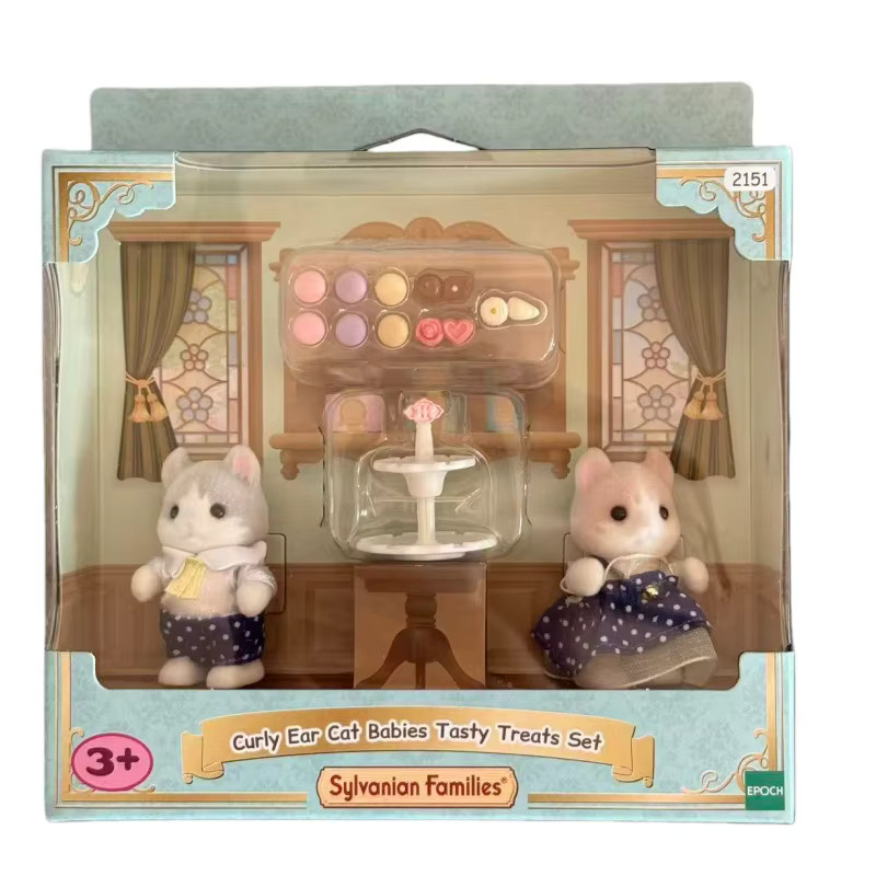 Sylvanian Families Scottish Fold Baby Doll, Köstliches Set Mahlzeit, ab 3 Jahren - Bild 5