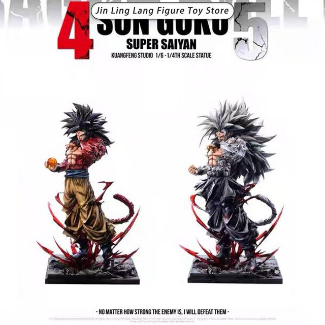 Bandai Dragon Ball Z Ssj4 Goku Figur, mit austauschbaren Händen, Actionfiguren - Bild 1
