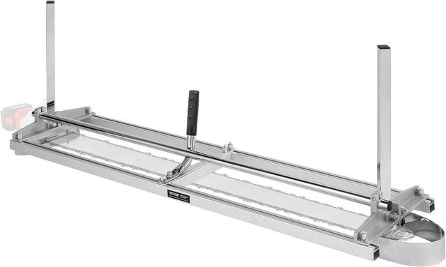 Tragbare Kettensägenmühle von Buying Solutions, MB aus verzinktem Stahl, Bohlenfräse mit einer Schnittstärke von 0,2 bis 30 cm, Farbe: Silber - Bild 1