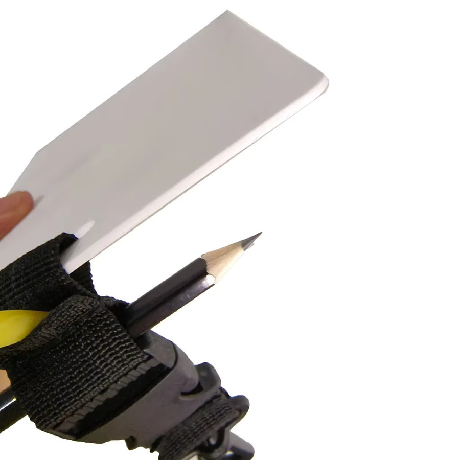 Einseitige Tauch-Schreibtafel als Unterwasser-Notizblock für Taucher inklusive Stift in Weiß - Bild 2