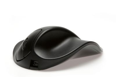BakkerElkhuizen HandShoeMouse Wireless Ergonomische Maus für Rechtshänder in Schwarz mit 1500 dpi und USB-Anschluss - Bild 2