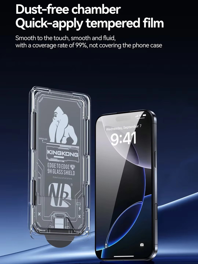 3er Pack Gehärtetes Glas Displayschutzfolie für Huawei Nova 15 Max Y90 Y72s Y71 Y70 12 12S 12i 13 MATE Pure 90 80 70 Pro Max, Transparent, 9H Härtegrad, Staubfrei - Bild 5