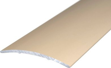 CARL PRINZ Übergangsprofil aus Aluminium, selbstklebend, goldfarben, Breite: 40 mm, Höhe: 5 mm - Bild 1