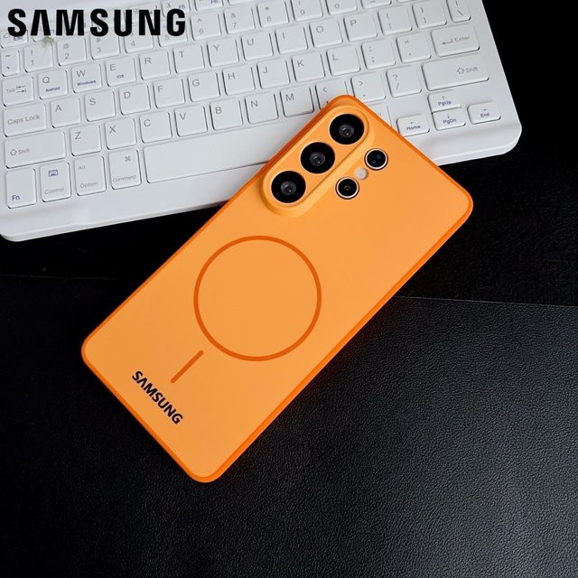 Original Flüssigsilikon-Handyhülle für Samsung Galaxy S26 S25 S24 S23 S22 Plus FE A56 A57 A36 5G in Beige - Bild 1