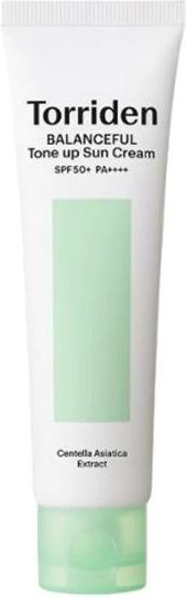 Torriden Balanceful Cica Tone Up Sonnencreme LSF 50+, 60 ml, Empfindliche Haut - Bild 1