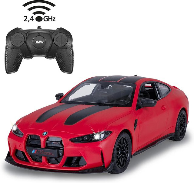 Jamara BMW M4 CSL RC Modellauto, 1:16, rot, ab 6 Jahren - Bild 1