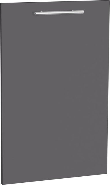 Optifit Tür für vollintegrierten Geschirrspüler Ingvar420, Breite: 44,6 cm, Farbe: Anthrazit Matt - Bild 1