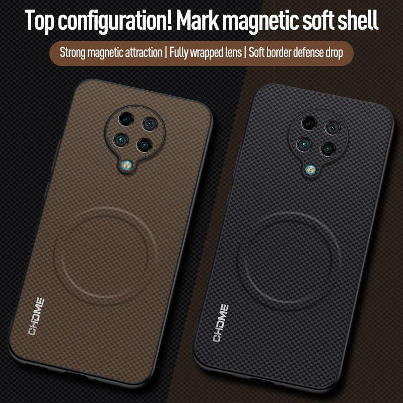 Stoßfeste magnetische Handyhülle für Xiaomi Poco F2 Pro in verschiedenen Farben - Bild 2
