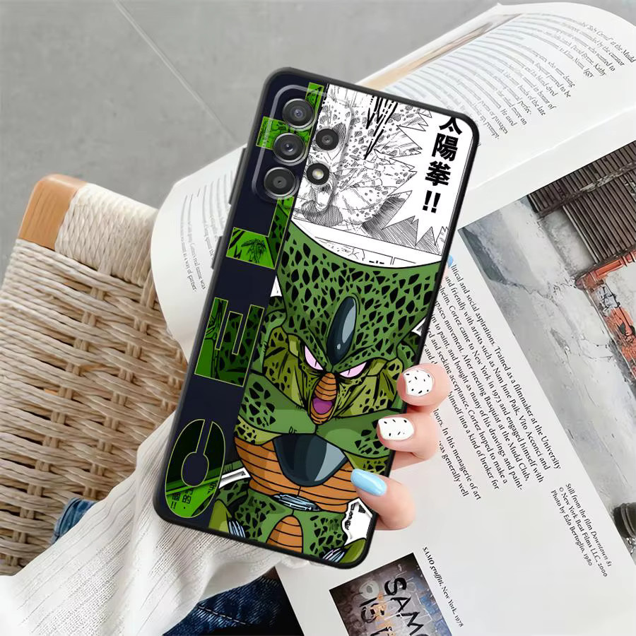 Dragon Ball Comics Handyhülle für Samsung Galaxy A-Serie in Schwarz und Multicolour als Soft Case - Bild 3