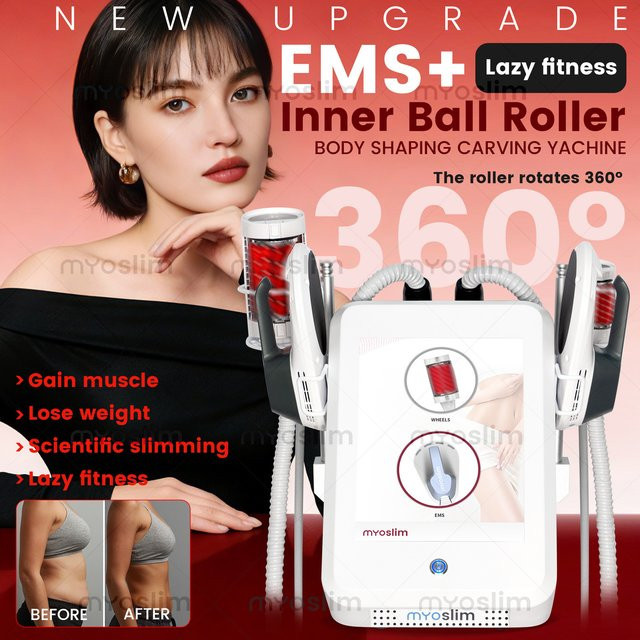 MYOSLIM EMS Vakuum-Innenkugelroller, Weiß, Unisex - Bild 1