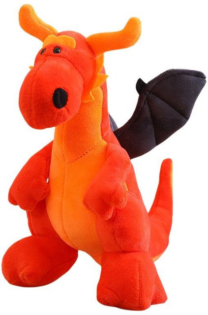 Swag Dinosaurier Plüschtier, Rosa / Pink, Grün, Orange - Bild 1