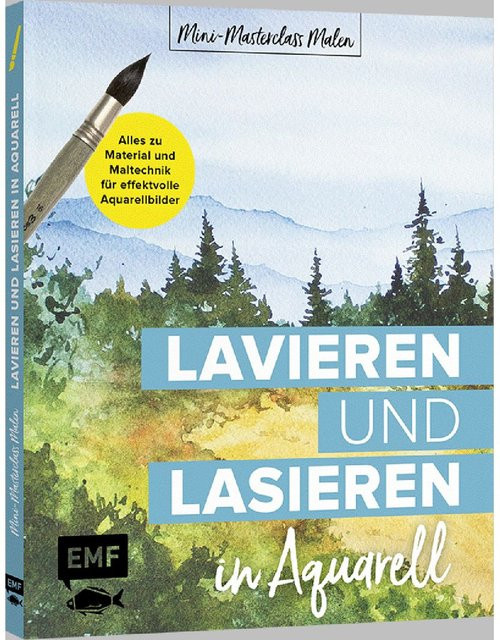 Lavieren und Lasieren in Aquarell, Hardcover, Sachbuch - Bild 1