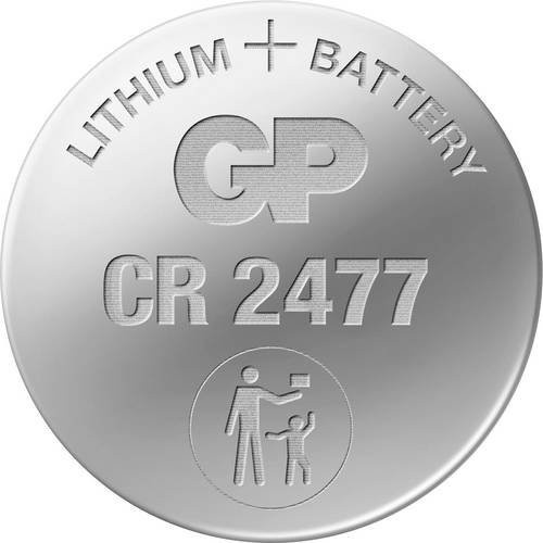 GP Knopfzelle CR2477 3 V Lithium Silber 1 Stück - Bild 1