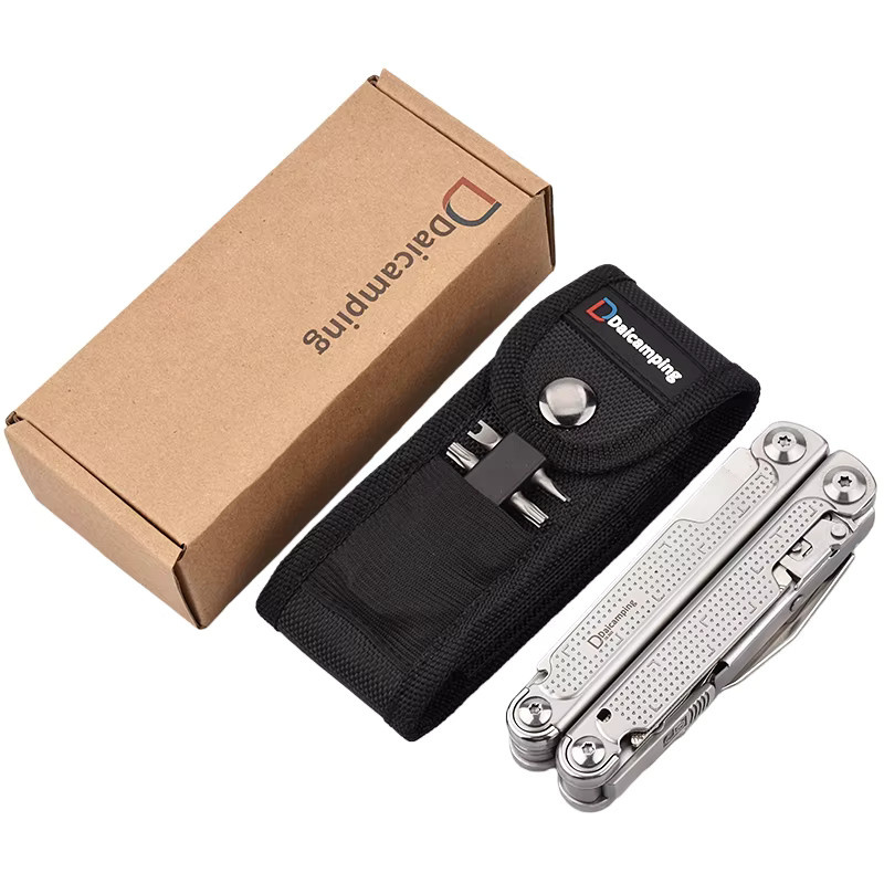 Daicamping Multifunktionales Multitool Set DL302 DL301 DL9 DL25 in Silber - Bild 2