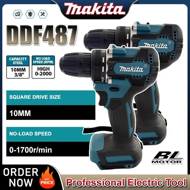 Makita DDF487 LXT 18 V Akku-Bohrschrauber mit bürstenlosem Motor und hohem Drehmoment - Bild 1