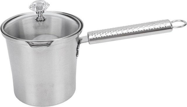 Milchaufschäumkännchen CosyHome aus Edelstahl in Silber mit Deckel, 500 ml - Bild 1