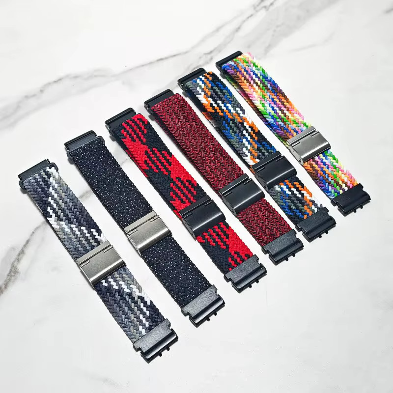 CAOWTAN Uhrenarmband Nylon, Bunt, Unisex, für Galaxy Fit 3 - Bild 2