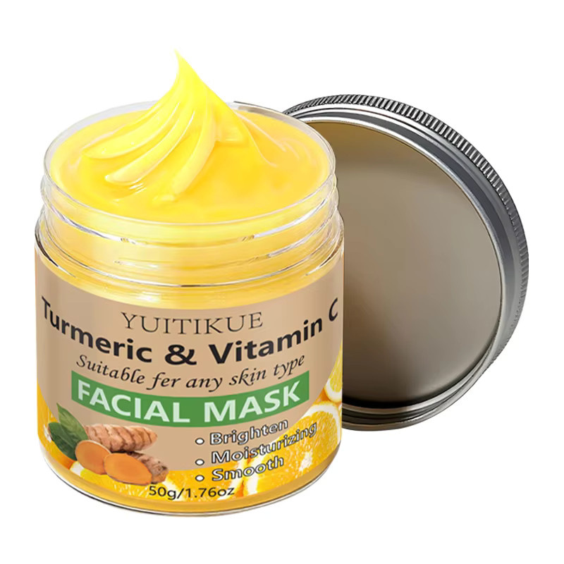YUITIKUE Gesichtsmaske mit Kurkuma & Vitamin C, 50g - Bild 2